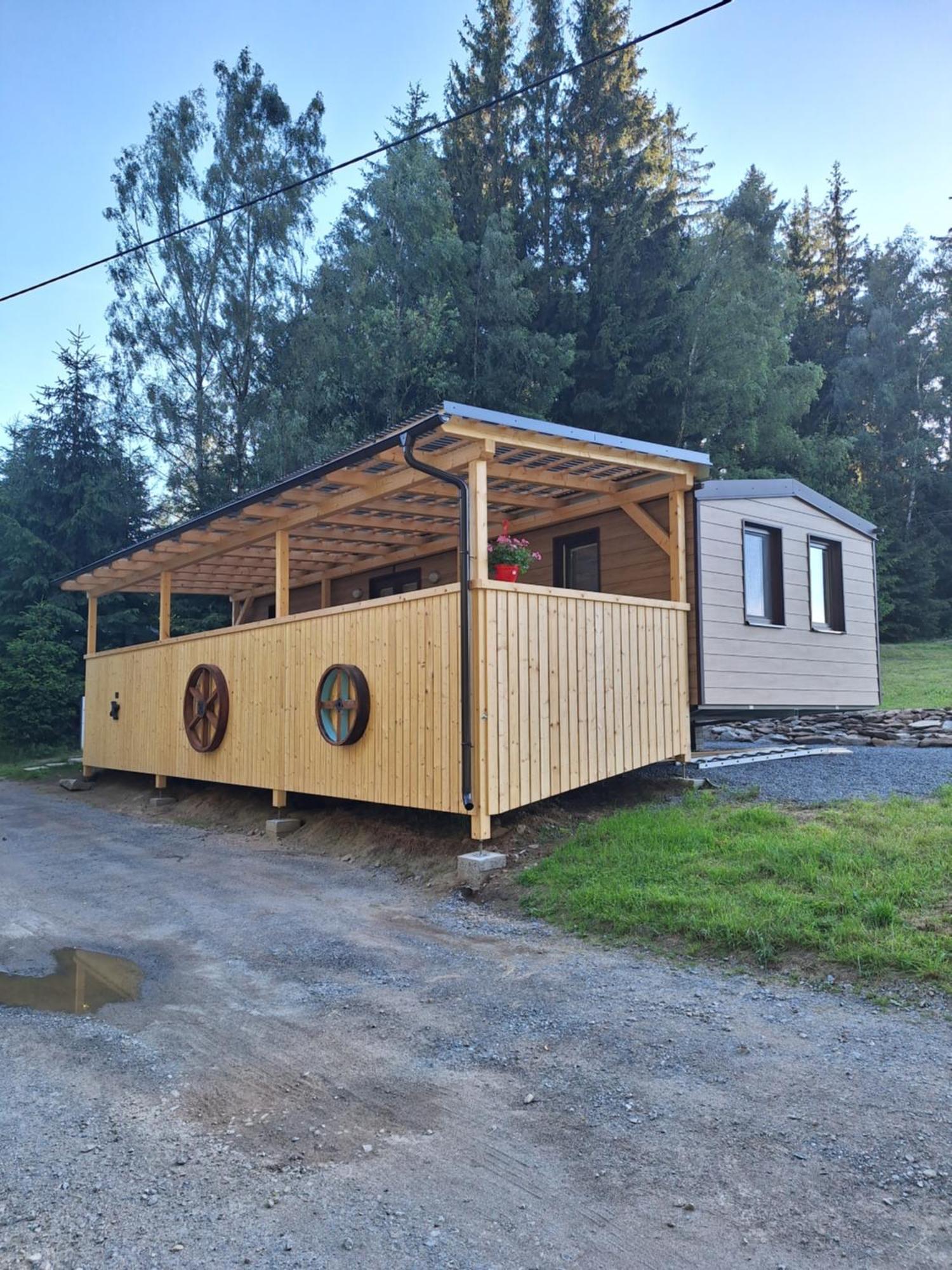 Apartamento Arktik Lesni Mlyn Novy Rychnov Exterior foto