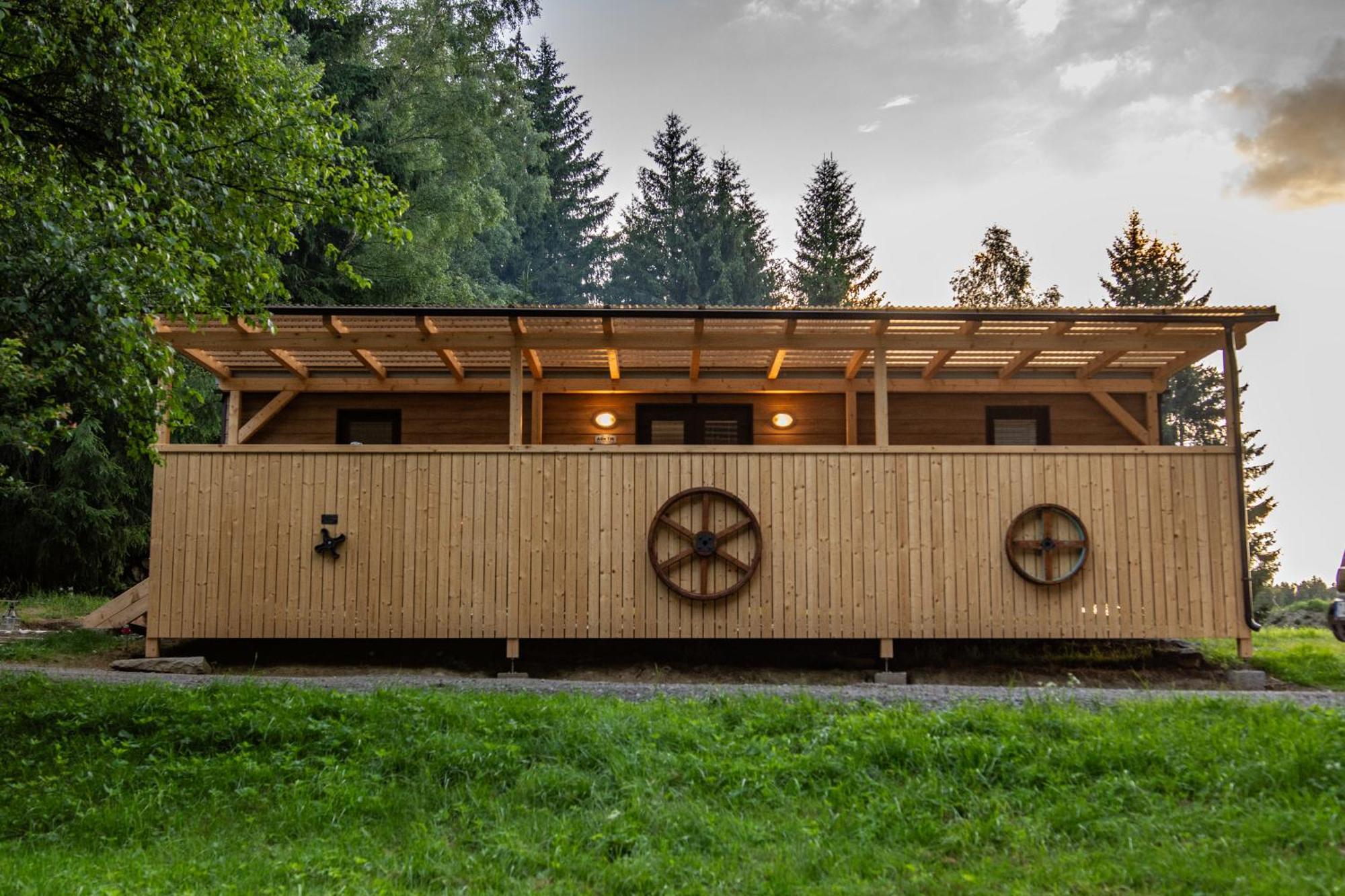 Apartamento Arktik Lesni Mlyn Novy Rychnov Exterior foto